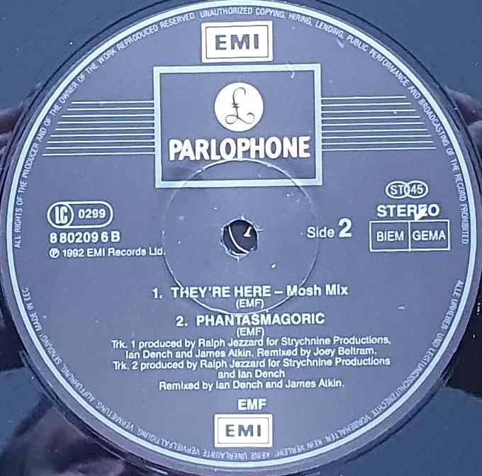 12R 6321 They're here EMF Label